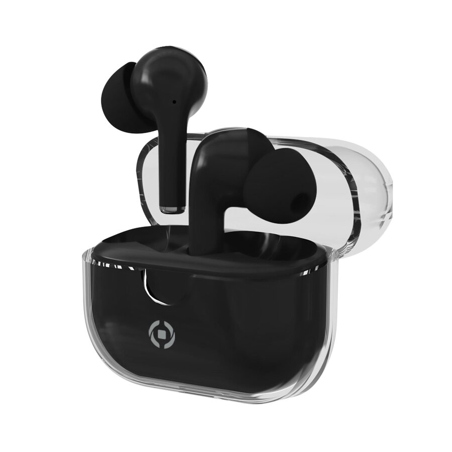 Oordopjes True Wireless Earbuds Clear Black-2