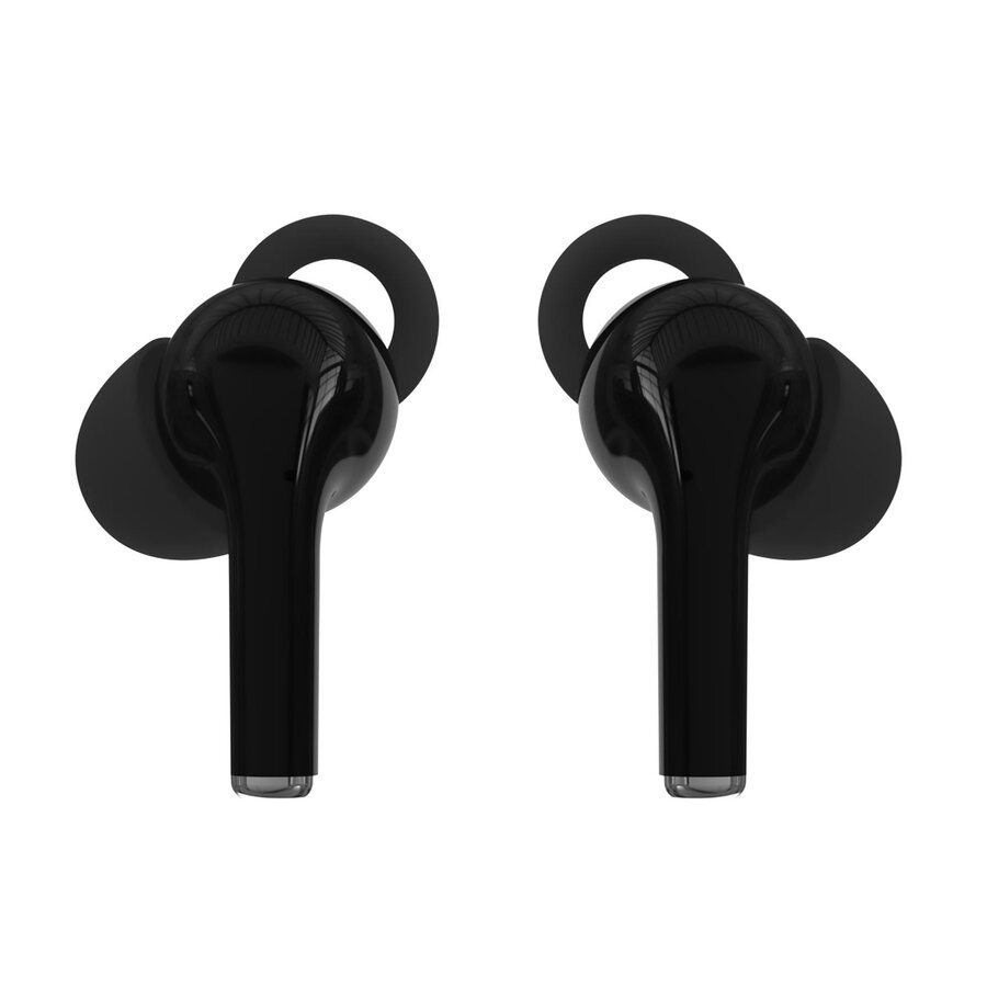 Oordopjes True Wireless Earbuds Clear Black-3