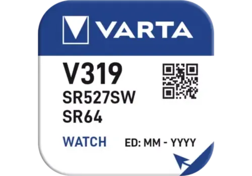  Varta 319 (527SW) Silver Oxide mini blister 1 