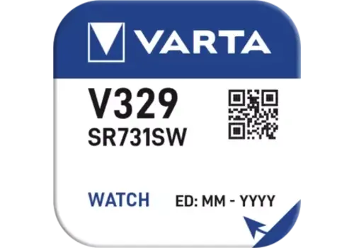  Varta 329 (731SW) Silver Oxide mini blister 1 