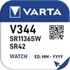 Varta 344 (1136SW) Silver Oxide mini blister 1