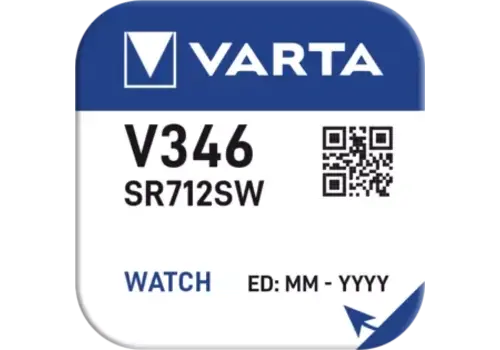  Varta 346 (712SW) Silver Oxide mini blister 1 