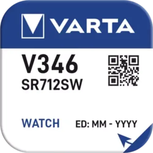  Varta 346 (712SW) Silver Oxide mini blister 1 