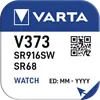 Varta 373 (916SW) Silver Oxide mini blister 1