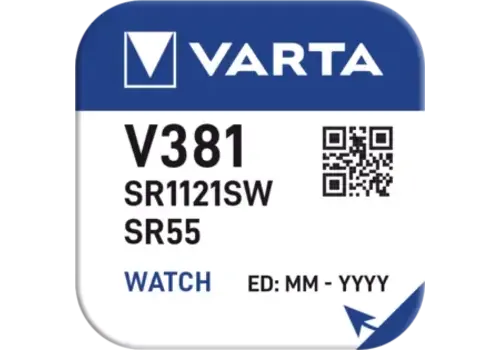  Varta 381 (1120SW) Silver Oxide mini blister 1 