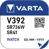 Varta 392 (41W) Silver Oxide mini blister 1