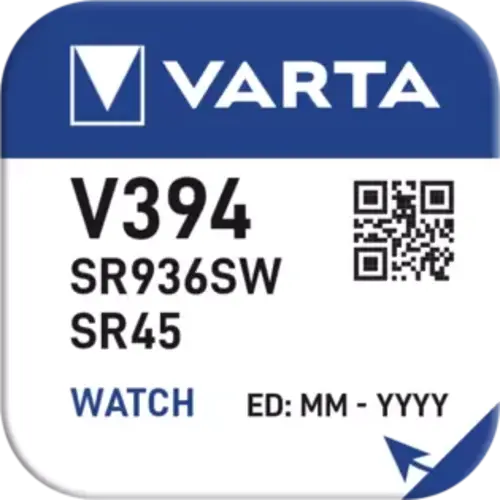  Varta 394 (936SW) Silver Oxide mini blister 1 