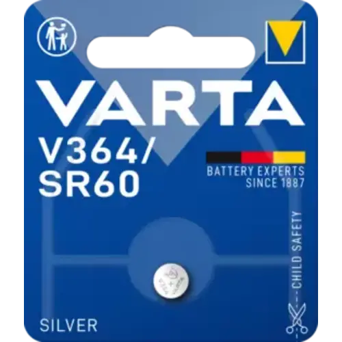  Varta 364 (SR60/621SW) Silver Oxide blister 1 