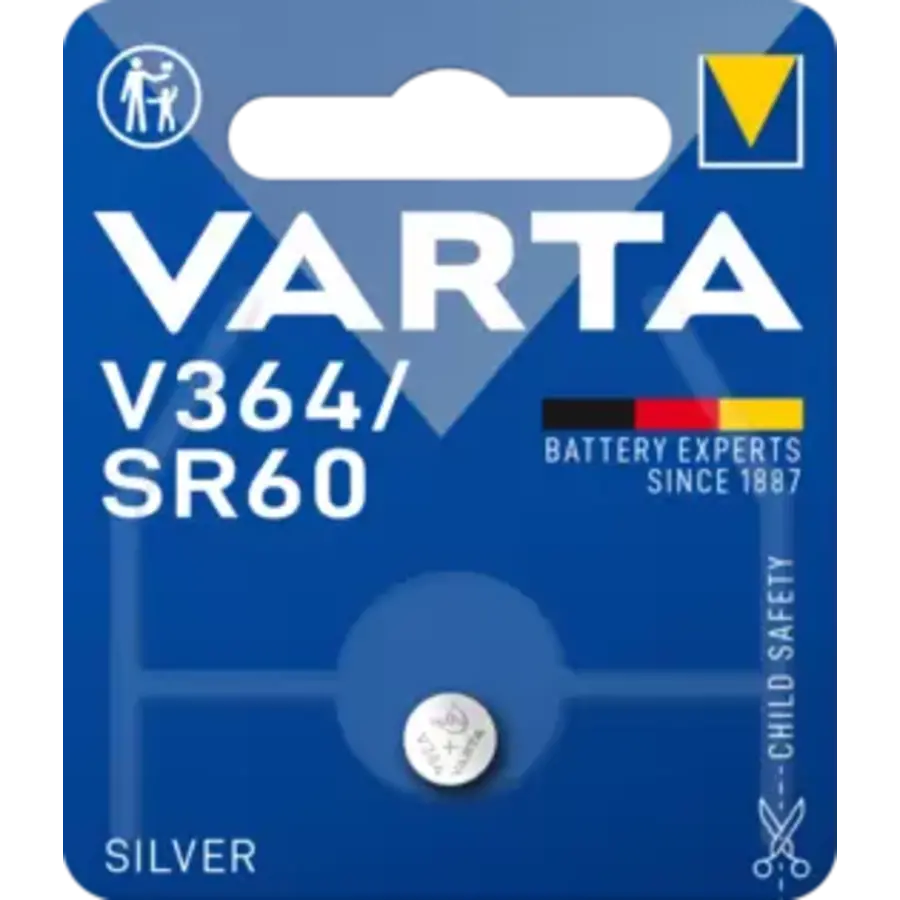 364 (SR60/621SW) Silver Oxide blister 1-1