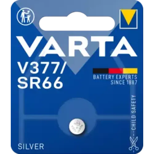  Varta 377 (SR66/626SW) Silver Oxide 1,55V blister 1 