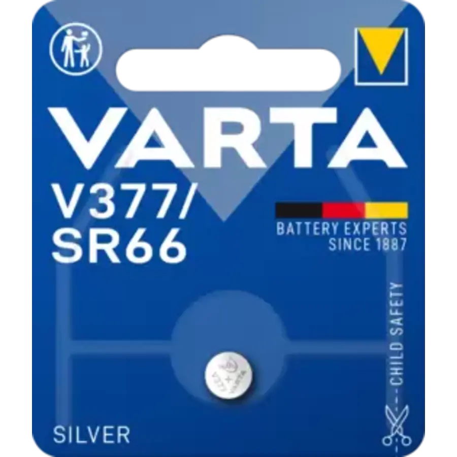 377 (SR66/626SW) Silver Oxide 1,55V blister 1-1