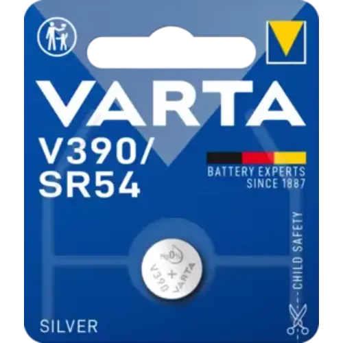  Varta 390 (SR54/1130SW) Silver Oxide blister 1 