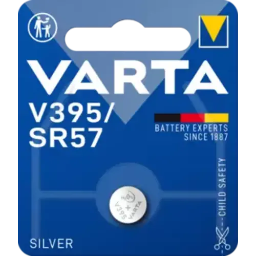  Varta 395 (SR57/927SW) Silver Oxide blister 1 