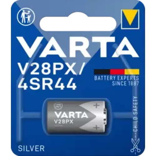  Varta 4028 V28PX / 4SR44 6V Silver Oxide blister 1 