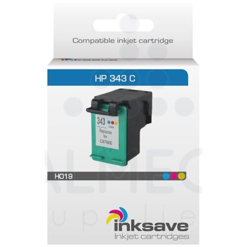  Inksave Inkt cartridge HP 343 CL 