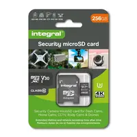 256GB MICRO SD CARD FOR DASH CAM SECURITY CAM 4K VIDEO V30 U3 HIGH ENDURANCE