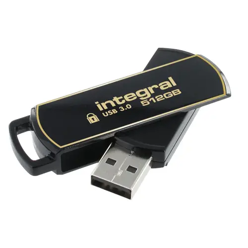  Integral 512GB Secure 360 USB3.0 Flash Drive 