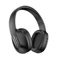 thumb-Koptelefoon Wireless Headphones Flowbeat Black-1