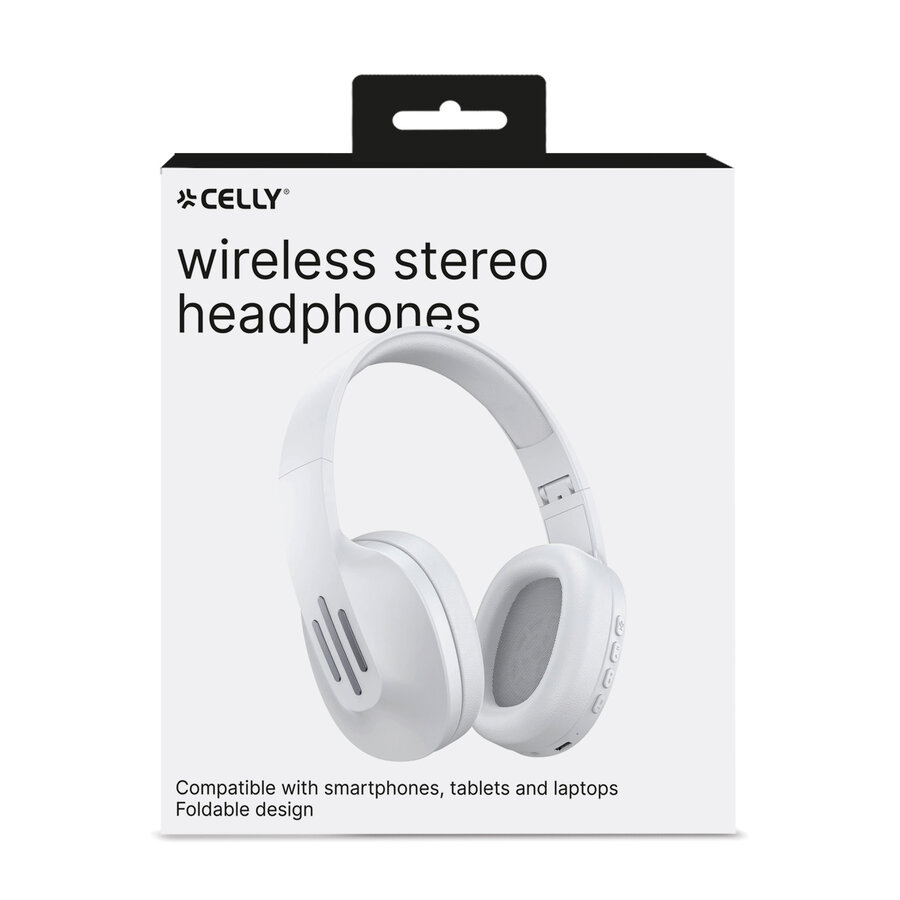 Koptelefoon Wireless Headphones Flowbeat White-4