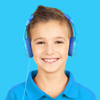 thumb-Kidsbeat Koptelefoon voor Kids Blauw-5