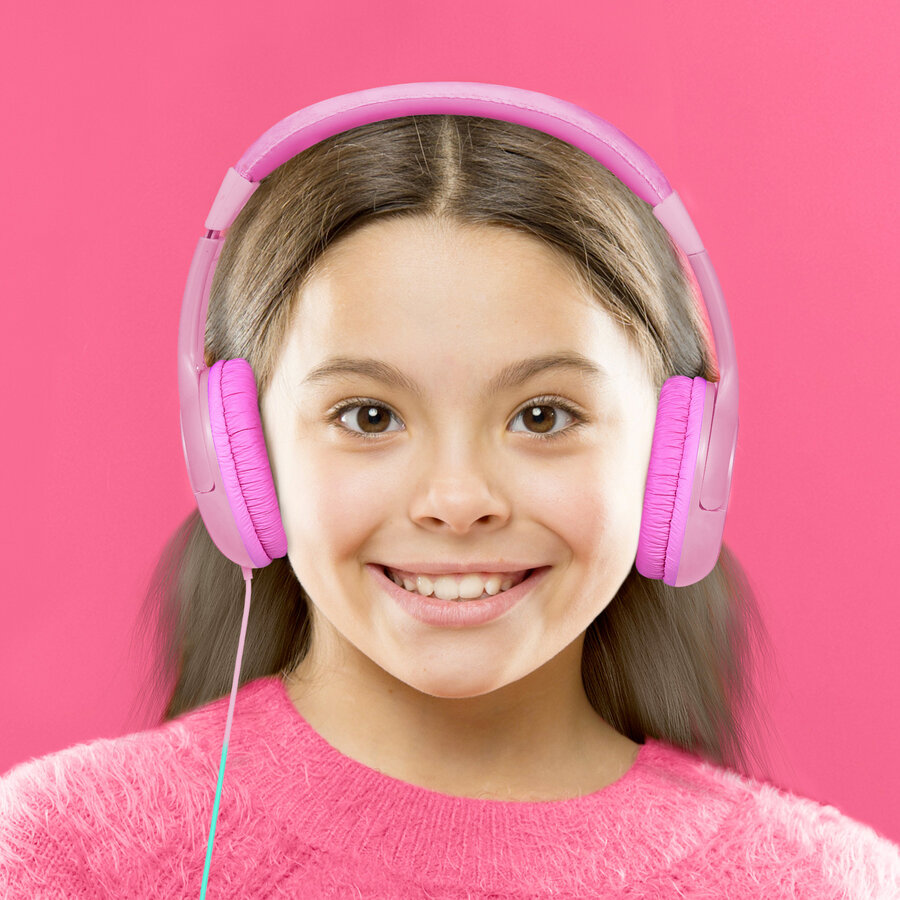 Kidsbeat Koptelefoon voor Kids Roze-6