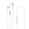 Earphones Wired USB-C White