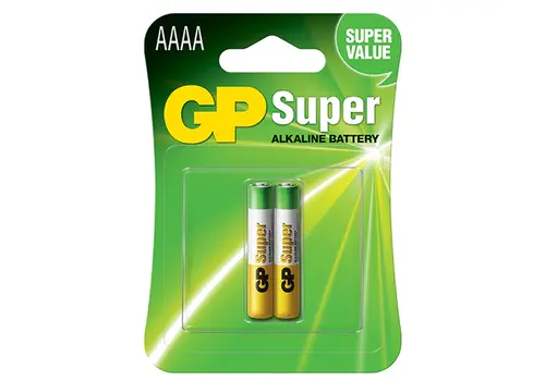 GP Batteries AAAA Super Alkaline blister 2 