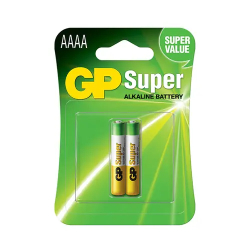  GP Batteries AAAA Super Alkaline blister 2 