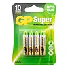 GP Batteries AAA Super Alkaline blister 4
