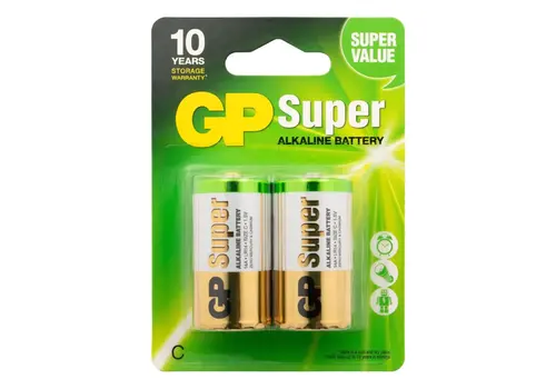  GP Batteries C Super Alkaline blister 2 