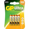 GP Batteries AAA Ultra Alkaline blister 4