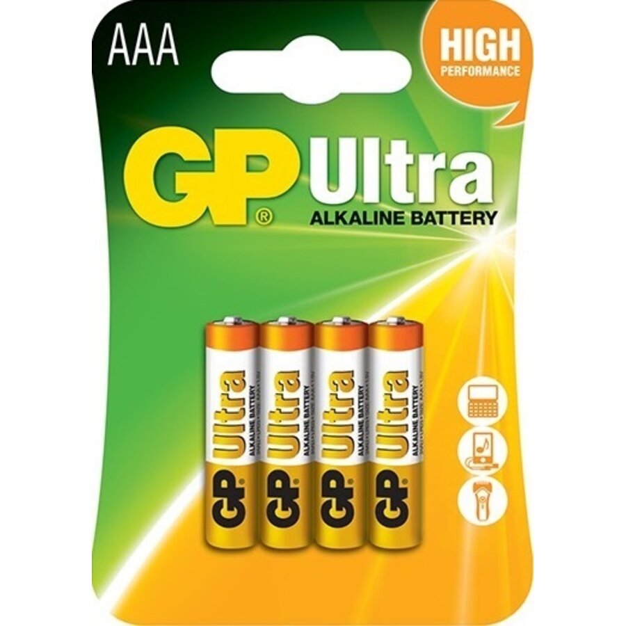 AAA Ultra Alkaline blister 4-1
