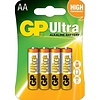 GP Batteries AA Ultra Alkaline blister 4