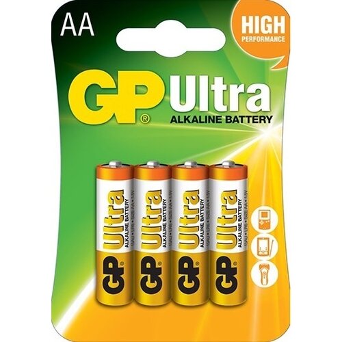  GP Batteries AA Ultra Alkaline blister 4 