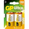 GP Batteries D Ultra Alkaline blister 2