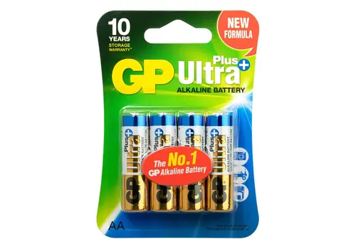  GP Batteries AA Ultra Plus Alkaline blister 4 