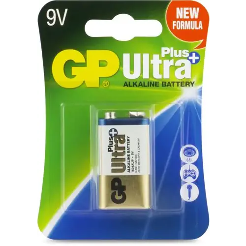  GP Batteries 9V Ultra Plus Alkaline blister 1 
