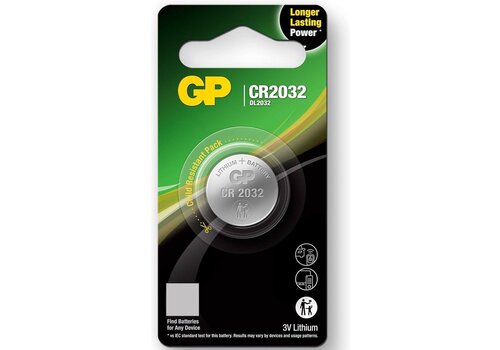  GP Batteries CR2032 Lithium blister 1 