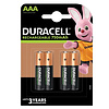 Duracell AAA 750mAh NimH Rechargeable blister 4