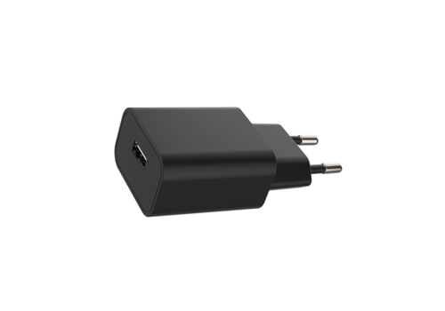  USB-A OPLADER | ZWART | 5V | 2A 