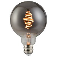 thumb-Deco E27 | G95 Spiral | Dim | 1800 Kelvin | 140 Lumen | Light Bulb | Smoked-1