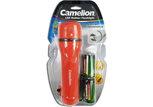  Camelion Flashlight PT1L2D 1LED incl. 2xD Rubber 