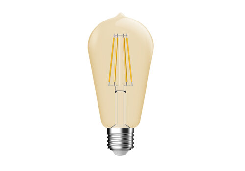  Nordlux Deco E27 | ST64 | Dim | 2500 Kelvin | 400 Lumen | Light Bulb | Gold colour 