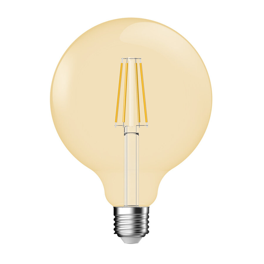 Deco E27 | G95 | Dim | 2500 Kelvin | 400 Lumen | Light Bulb | Gold colour-1