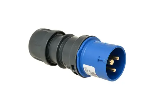 VB Extend CEE stekker 16A 3-polig blauw 