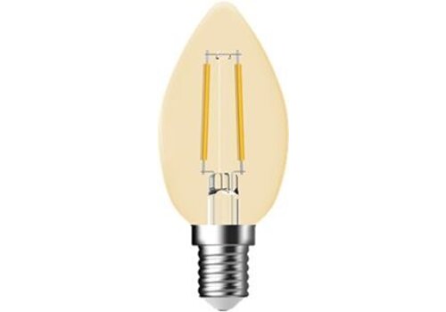  Nordlux Deco E14 | C35 | Dim | 2500 Kelvin | 400 Lumen | Light Bulb | Gold colour 