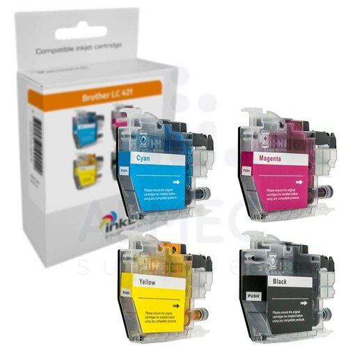  Inksave Brother LC 421 XL Multipack 