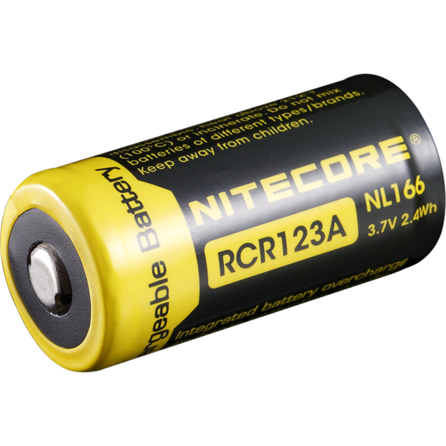 RCR123A Li-ion battery NL166 650mah blister 1-1