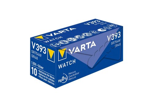  Varta 393 (48W) Silver Oxide mini blister 1 