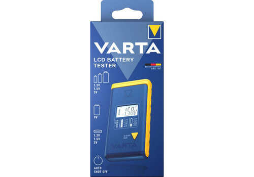  Varta LCD Battery Tester Box 